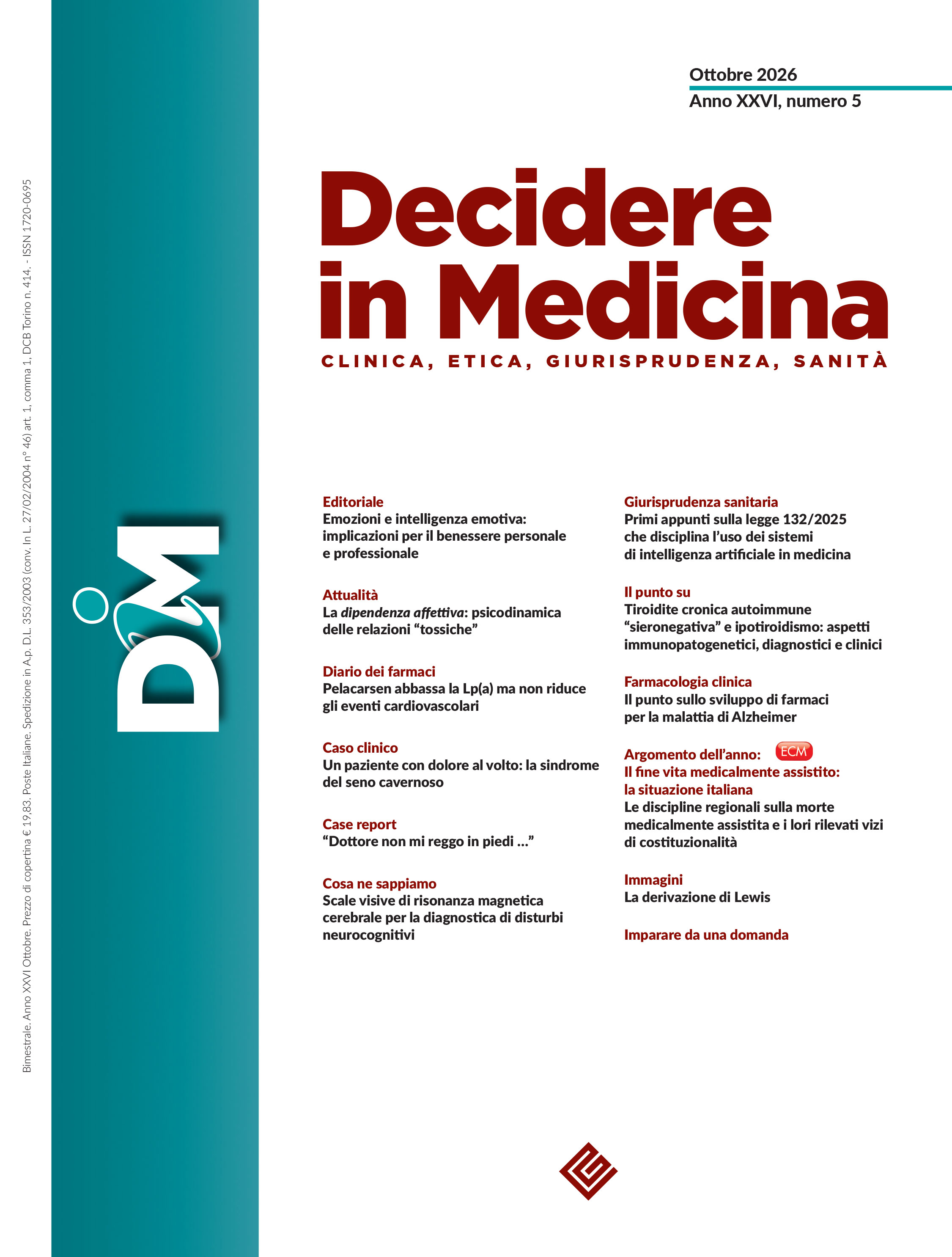 Decidere in Medicina 06 2026